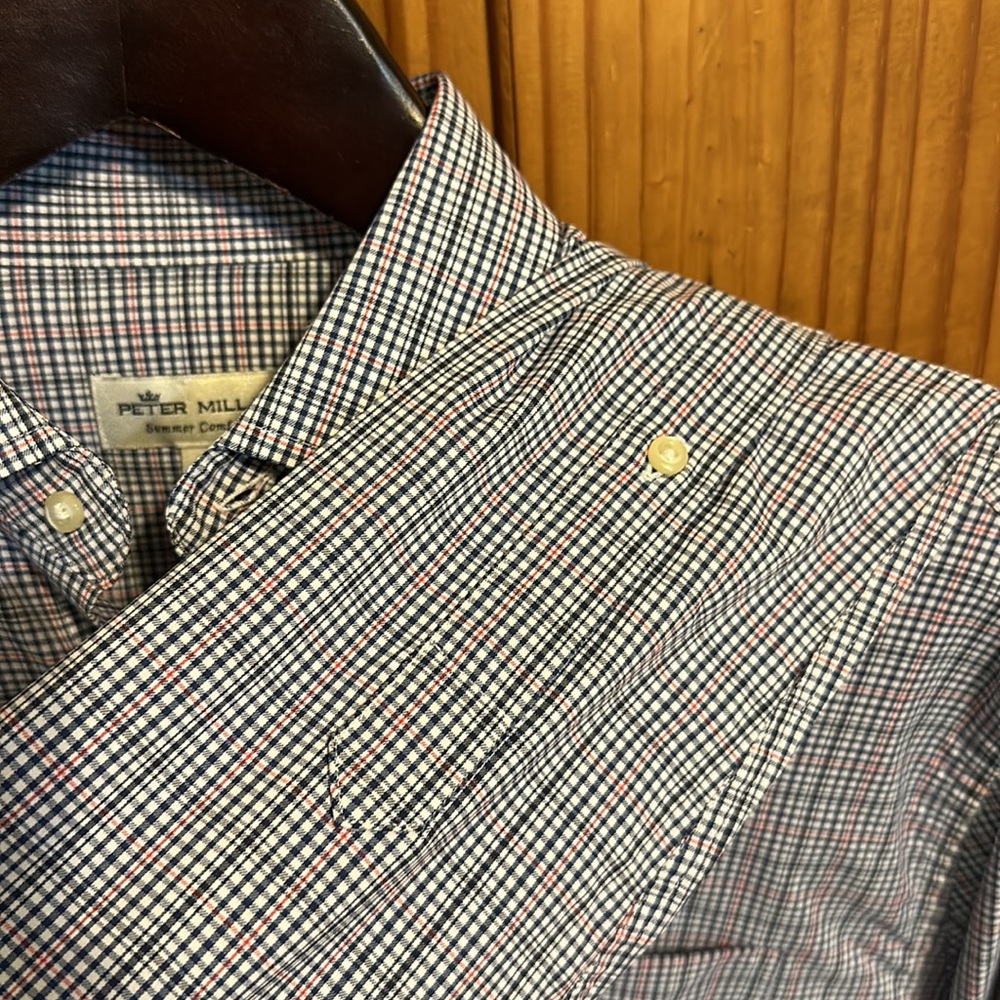 Peter millar summer comfort long sleeve dress shirt